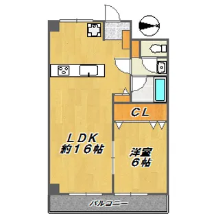 ディカ・カーサ【3階】の間取り