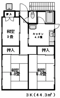 THハイム【1階】の間取り