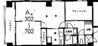 アンバサダー六本木【3階】の間取り