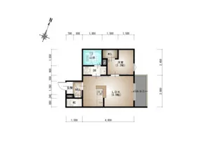 REGALEST 長束西【2階】の間取り