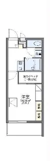 レオパレスノーブル【3階】の間取り
