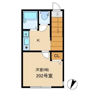 VILLA VIENT TOGOSHIKOEN【2階】の間取り