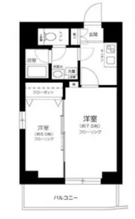 音楽マンション セレナーデ東長崎【5階】の間取り