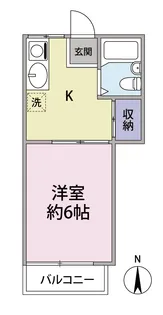 カーサ杉並【2階】の間取り