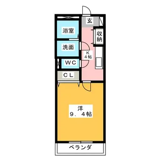 メゾーネマルクVI【1階】の間取り