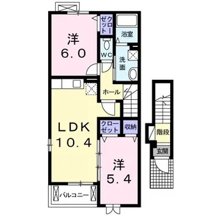 MK HOUSE・II【2階】の間取り