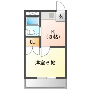 ロイヤルガネーシャ【3階】の間取り