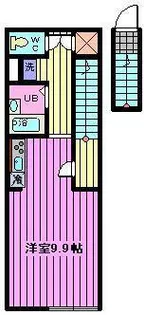 エスタシオン大成【2階】の間取り