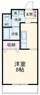 オリオンアパートメント【4階】の間取り