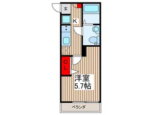 Bio KASUKABE【2階】の間取り