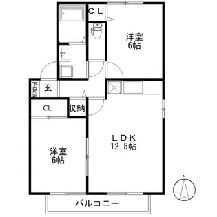 SKY【1階】の間取り