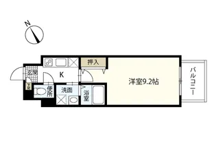 CANAL VISTA【12階】の間取り