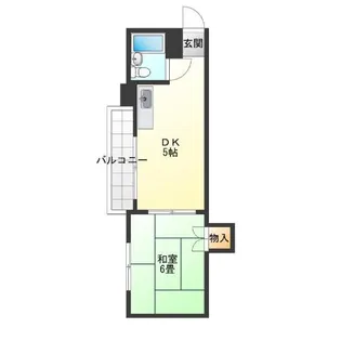 シャトー杉本【3階】の間取り