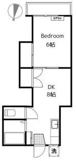 コベントガーデン【2階】の間取り