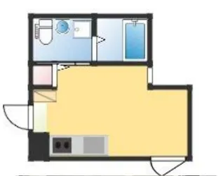 メリディアン武蔵小山【2階】の間取り