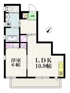 プルニエ学園町【1階】の間取り