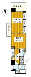 ドゥーエ横濱台町【10階】の間取り