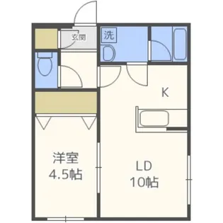 F・ASAHI S7W17【1階】の間取り