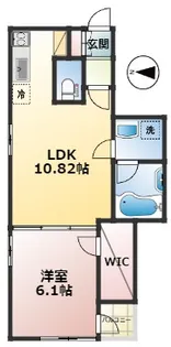 ウィンズ・パレHANEKO【2階】の間取り