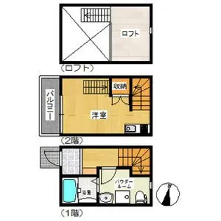 アースクエイク鯏浦A棟【1階】の間取り