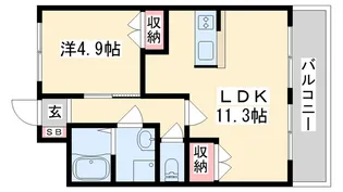フェリシデーデ【3階】の間取り