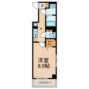 PETALS新宿【1階】の間取り