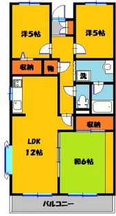 モアグランドリーMY B【1階】の間取り