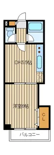 タナカマンション【3階】の間取り