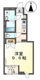 T-6テラス【1階】の間取り