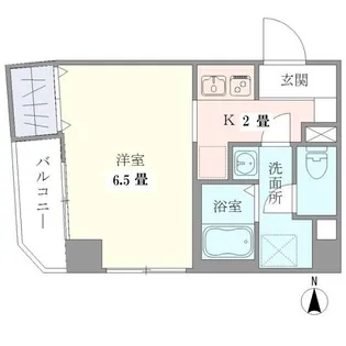 壹番館 濱野【2階】の間取り