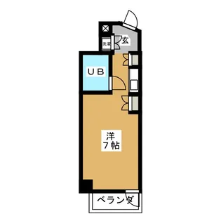 ベルハイツ荻窪【2階】の間取り