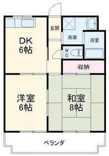 マンションロジュマンII【3階】の間取り