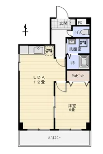 エクセレント青葉台【4階】の間取り