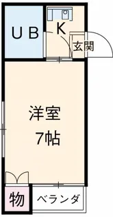 エトワール若葉【1階】の間取り