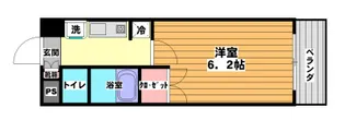 グリーンコーポYAYOI【4階】の間取り