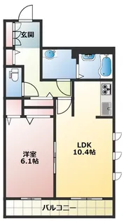 Flora Mansion【2階】の間取り