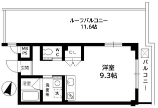 リリーセノラ【3階】の間取り