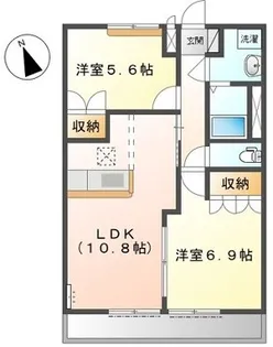 エルシオンI【1階】の間取り