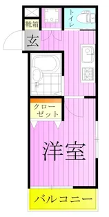 グランド北千住【3階】の間取り