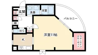 よもぎの郷【3階】の間取り