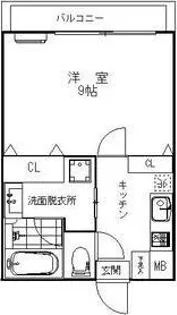 sky terrace marusho【5階】の間取り