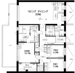 T&Thomes【2階】の間取り