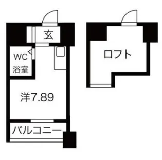 ドエルイン大井町【8階】の間取り