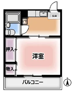 メゾンブーシェ【3階】の間取り