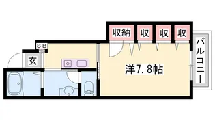 プランドールS【1階】の間取り