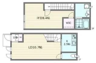 Maison Voyageの間取り