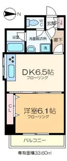 リヴァ門前仲町【4階】の間取り