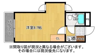 YZ-CLUB【2階】の間取り