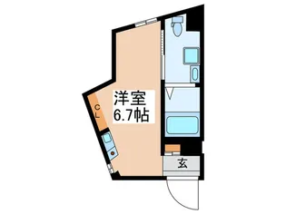 クレドコート荻窪【3階】の間取り