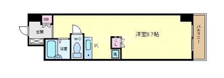 カインドインIII北館【3階】の間取り